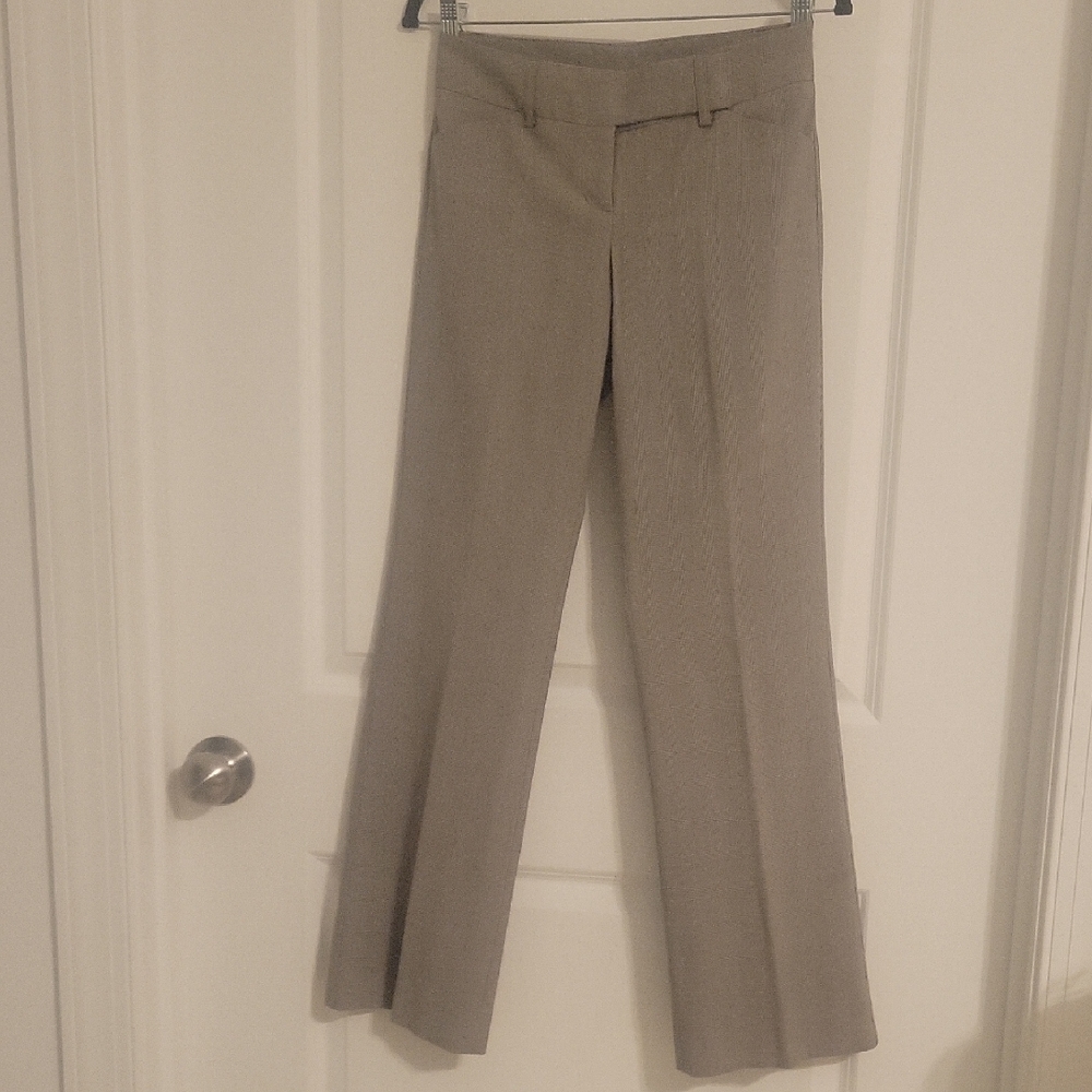 Express Brown Glen Plaid Wide Leg Women's Pants
